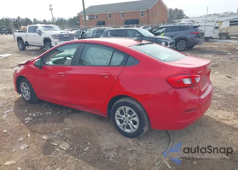 2019 Chevrolet Cruze Ls z USA, uszkodzony, nr VIN 1G1BC5SM0K7112295